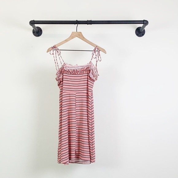 New ModCloth For the Frill of It Stripe Mini Dress - Picture 4 of 5